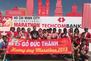 GỖ ĐỨC THÀNH hưởng ứng Marathon Quốc Tế TP.HCM 2018