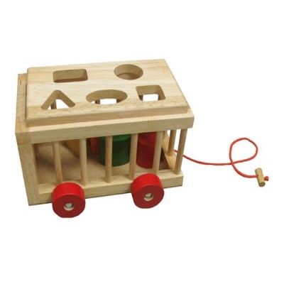 Xe kéo gỗ hình học | WINWINTOYS ND6.00060